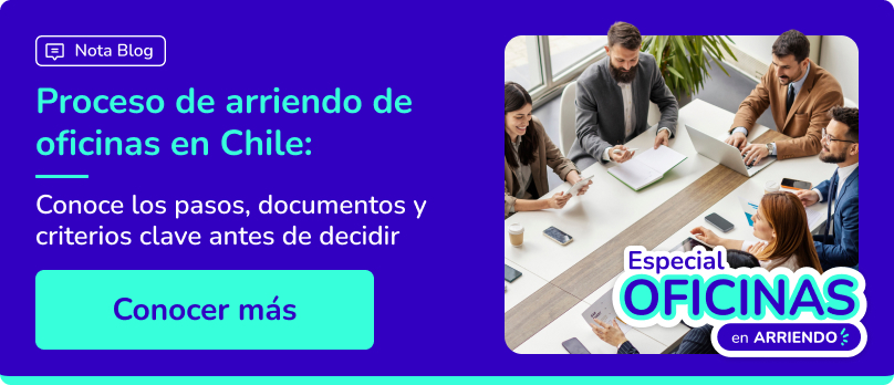 Proceso de arriendo de oficina