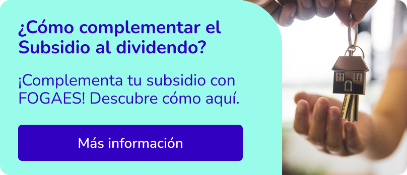 ¿Cómo complementar el subsidio al dividendo?