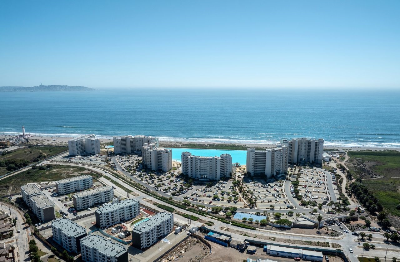 Vista publicada del proyecto en La Serena
