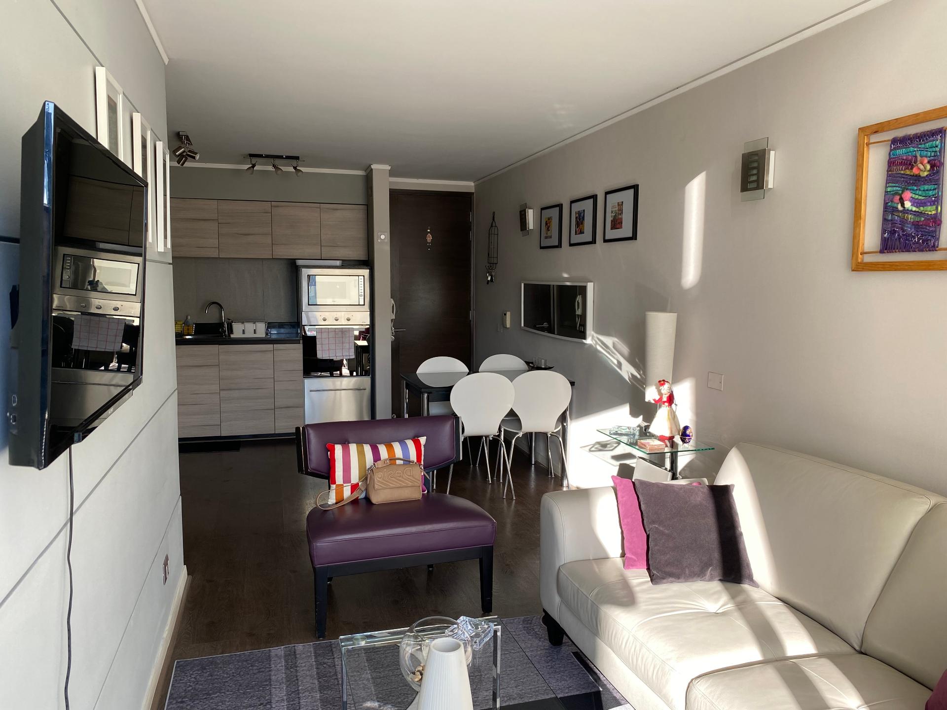 Arriendo Departamento 1D 2B E B - Las Condes