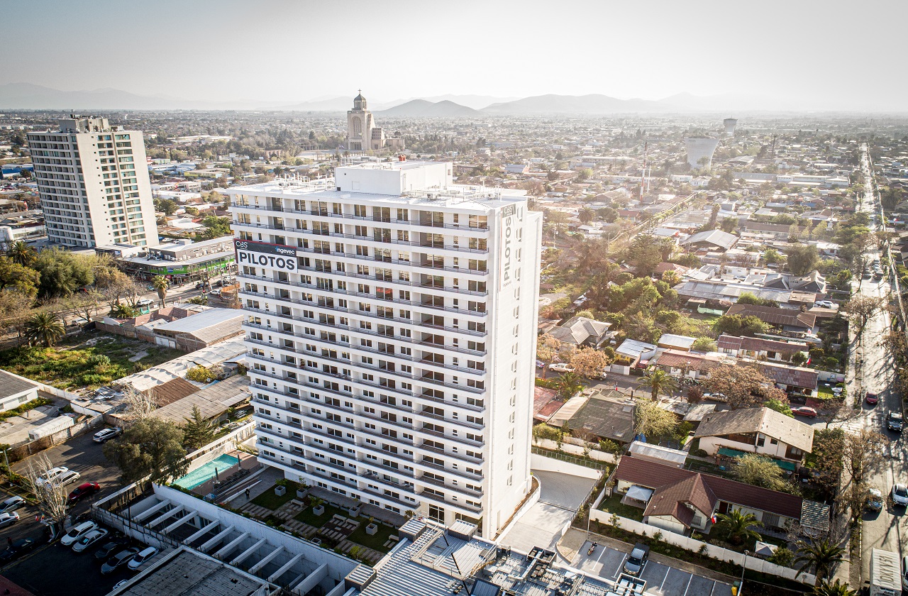 Vista publicada del proyecto en Maipú
