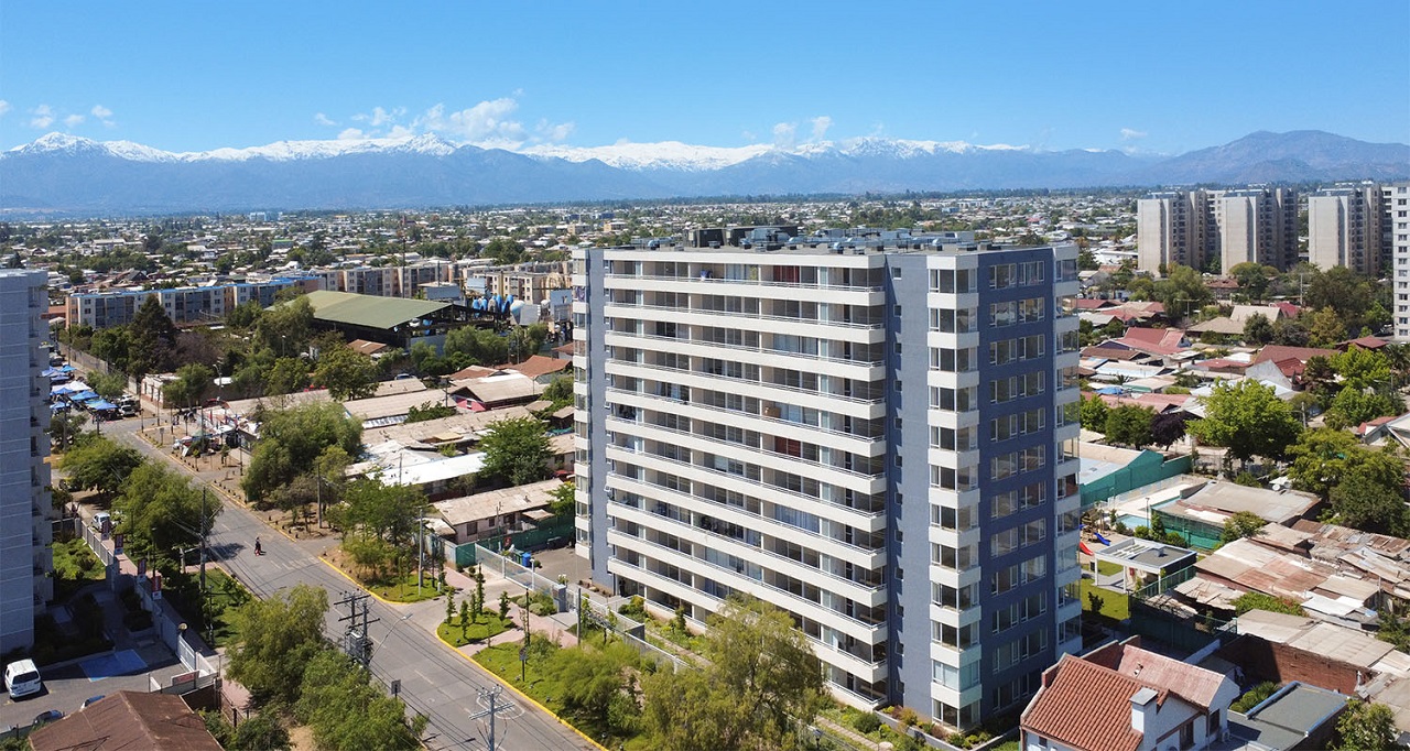Vista publicada del proyecto en La Cisterna