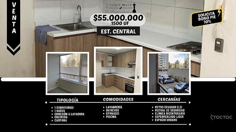 departamento en venta en Estación Central