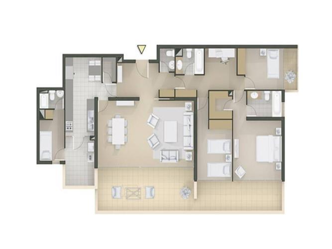 Venta Usado Departamento 4D 4B E B - Las Condes