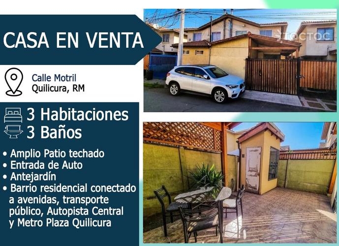 casa en venta en Quilicura