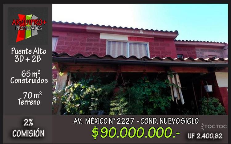 casa en venta en Puente Alto