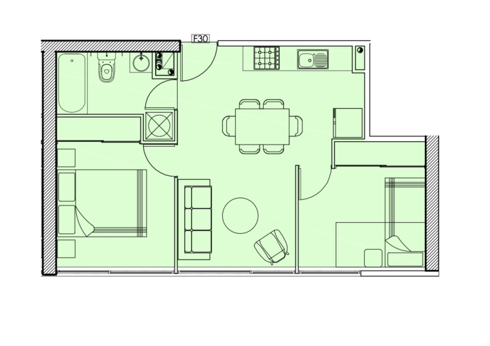 departamento en arriendo en Estación Central