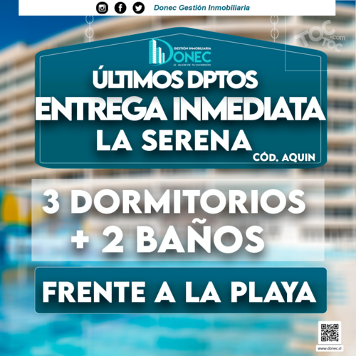 departamento en venta en La Serena