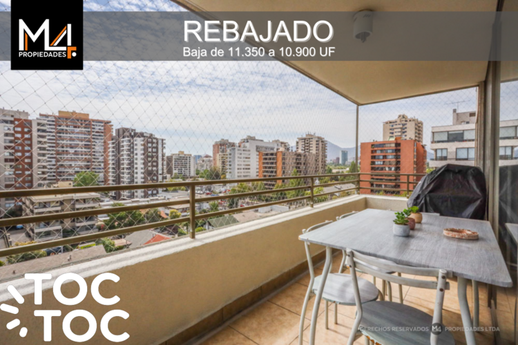 departamento en venta en Las Condes