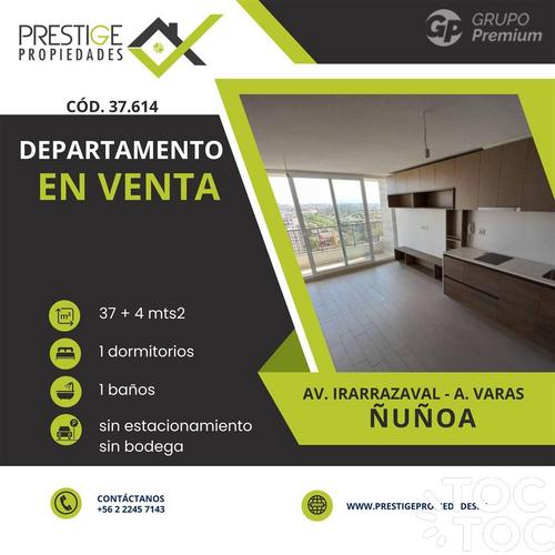 departamento en venta en Ñuñoa