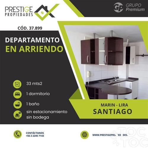 departamento en arriendo en Santiago