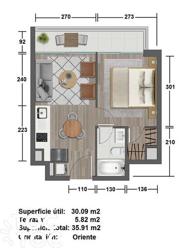 departamento en venta en Santiago