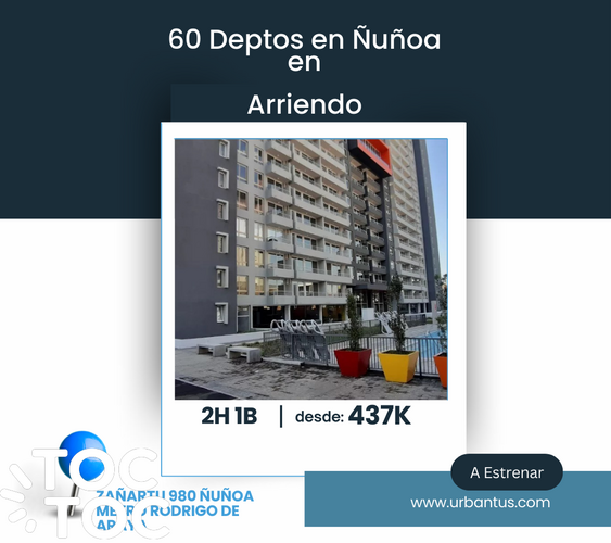 departamento en arriendo en Ñuñoa