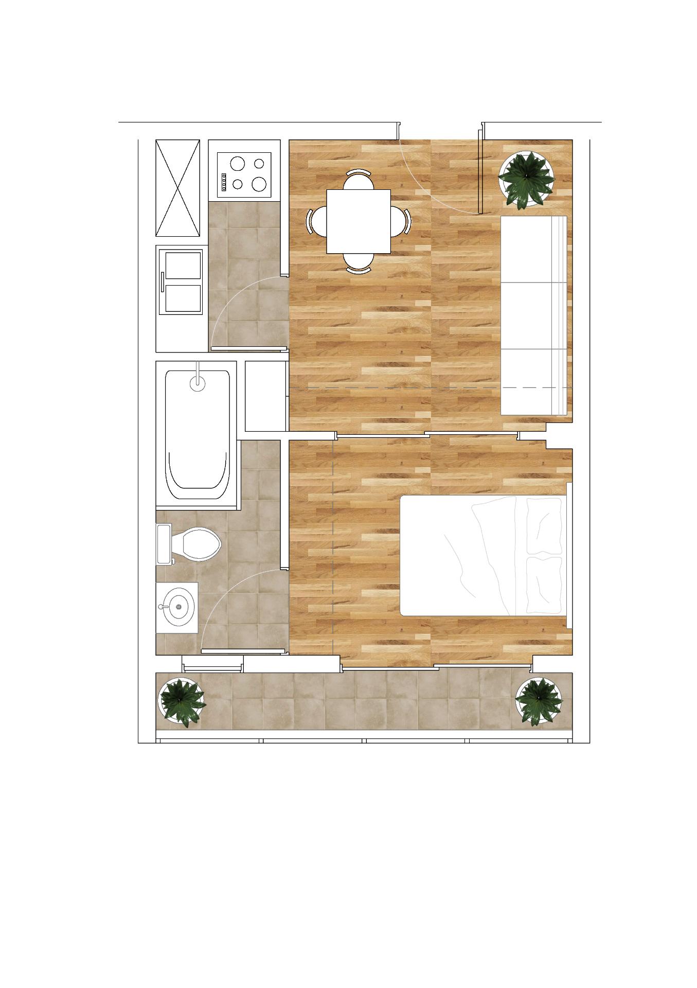 Venta Usado Departamento 1D 1B - Providencia