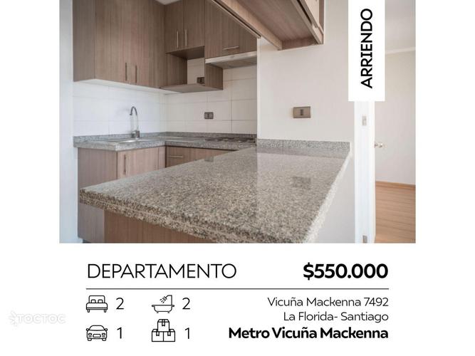 departamento en arriendo en Santiago