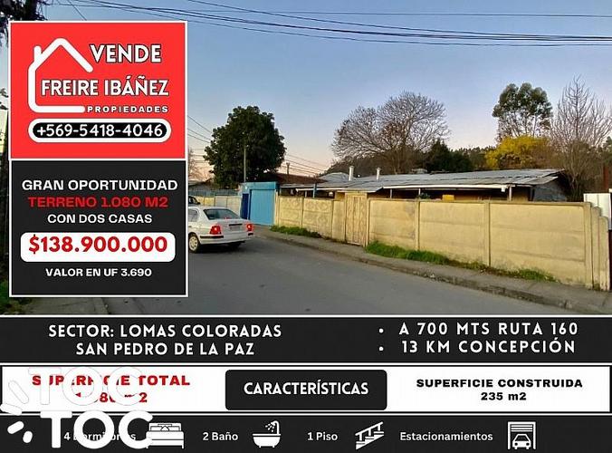 terreno en venta en San Pedro De La Paz