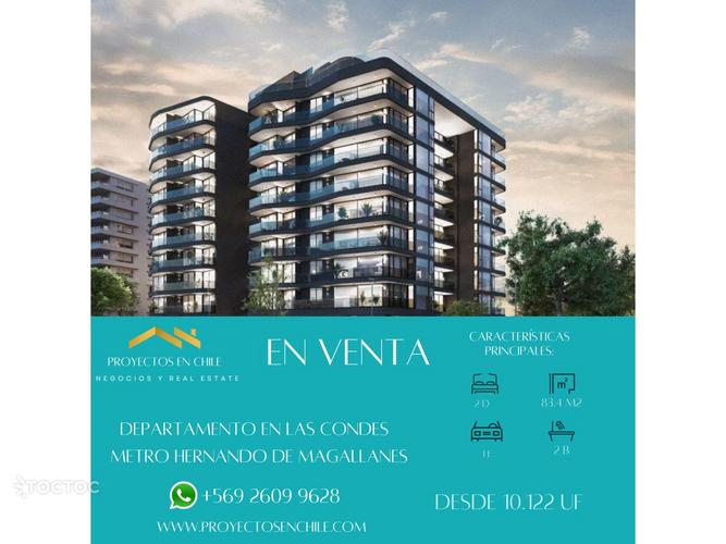 departamento en venta en Las Condes