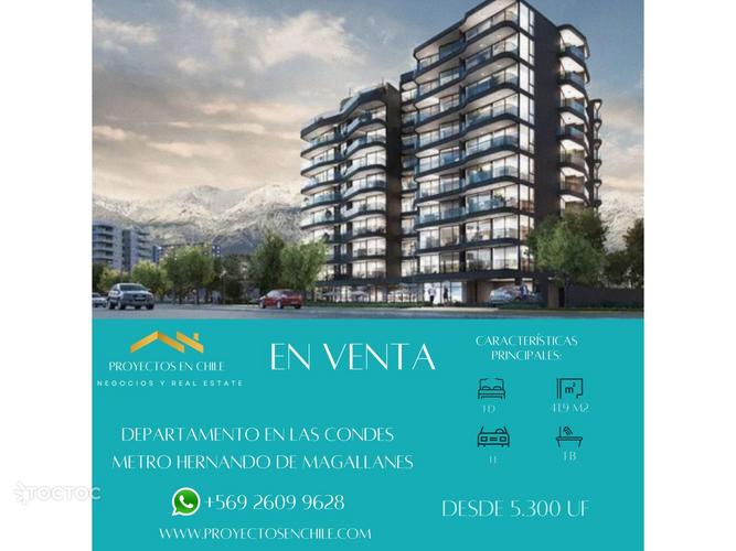 departamento en venta en Las Condes