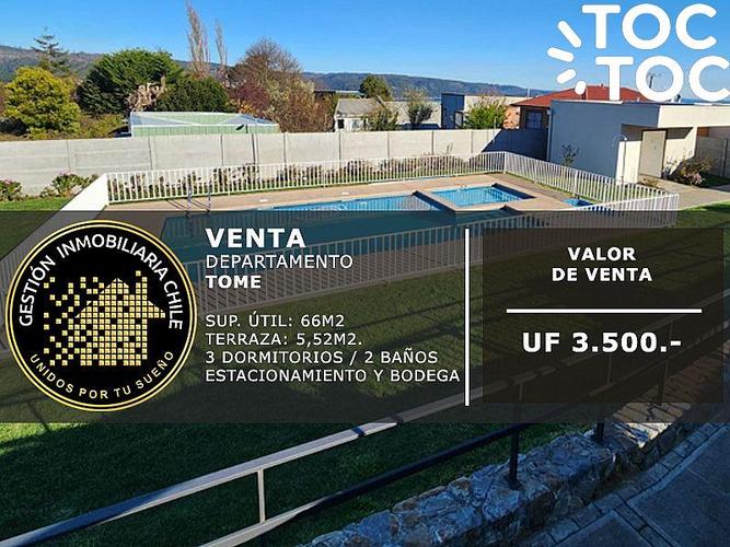 departamento en venta en Tomé