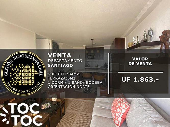 departamento en venta en Santiago