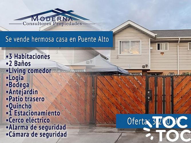 casa en venta en Puente Alto