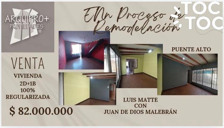 casa en venta en Puente Alto