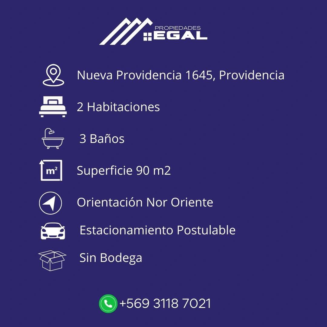 Venta Usado Departamento 3D 3B - Providencia