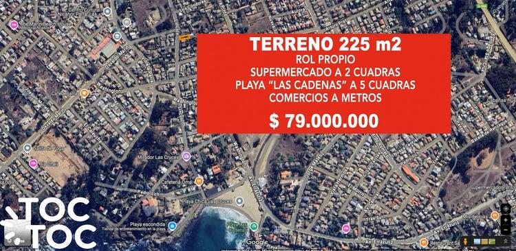 terreno en venta en El Tabo