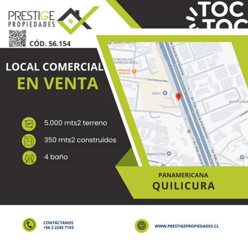 terreno en venta en Quilicura