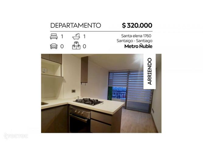 departamento en arriendo en Santiago