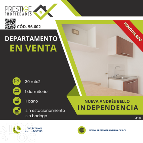 departamento en venta en Independencia