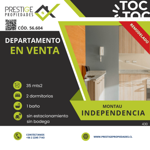 departamento en venta en Independencia