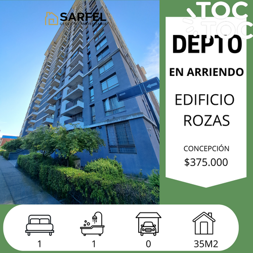 departamento en arriendo en Concepción