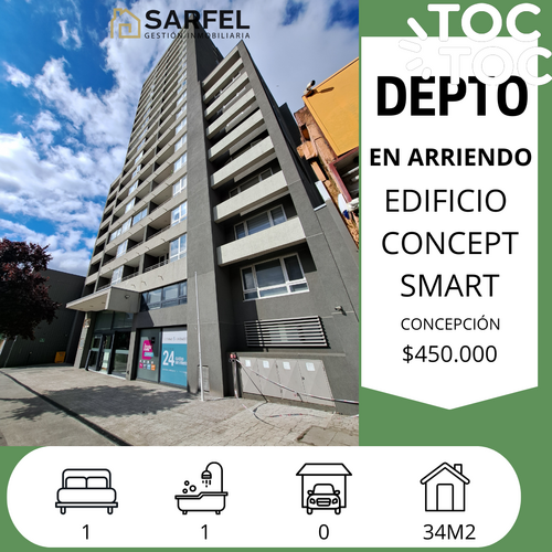 departamento en arriendo en Concepción