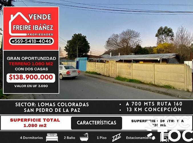 terreno en venta en San Pedro De La Paz