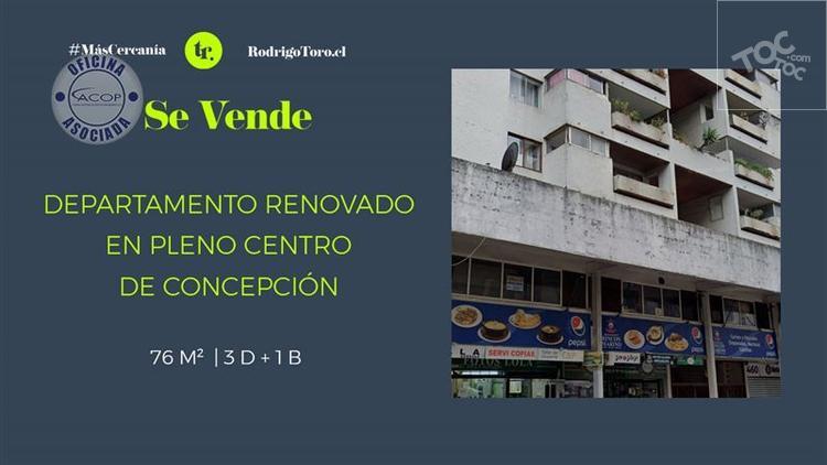 departamento en arriendo en Concepción