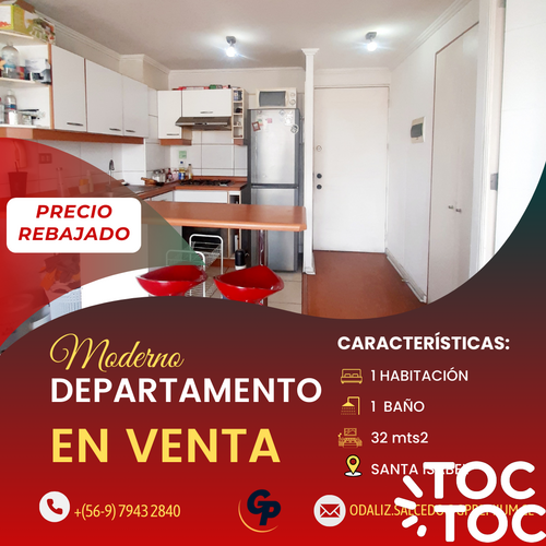 departamento en venta en Santiago