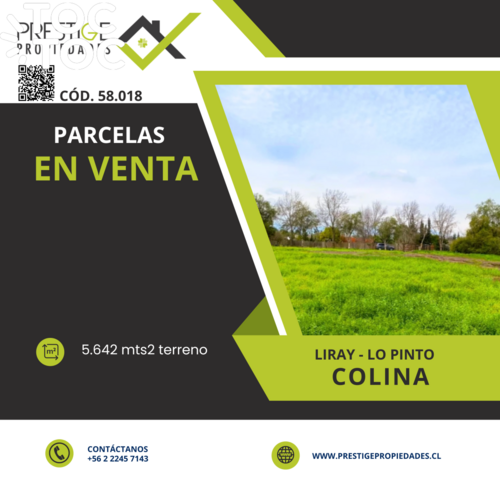 parcela en venta en Colina