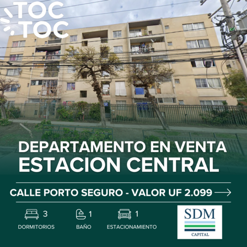 departamento en venta en Estación Central