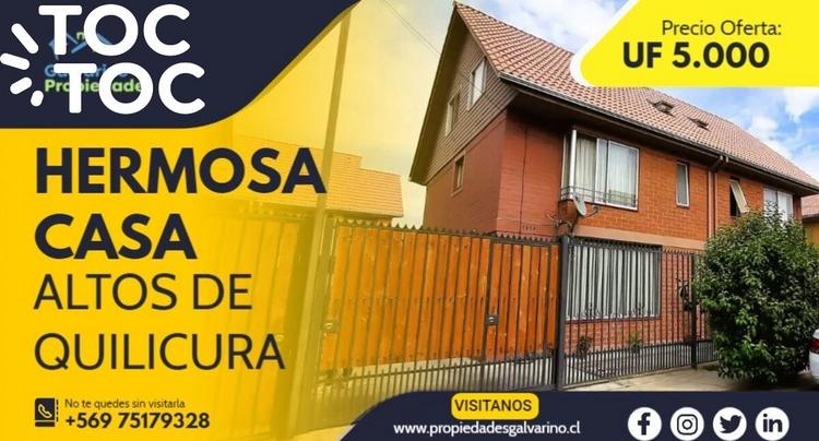 casa en venta en Quilicura