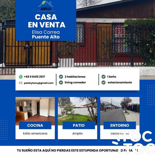 casa en venta en Puente Alto