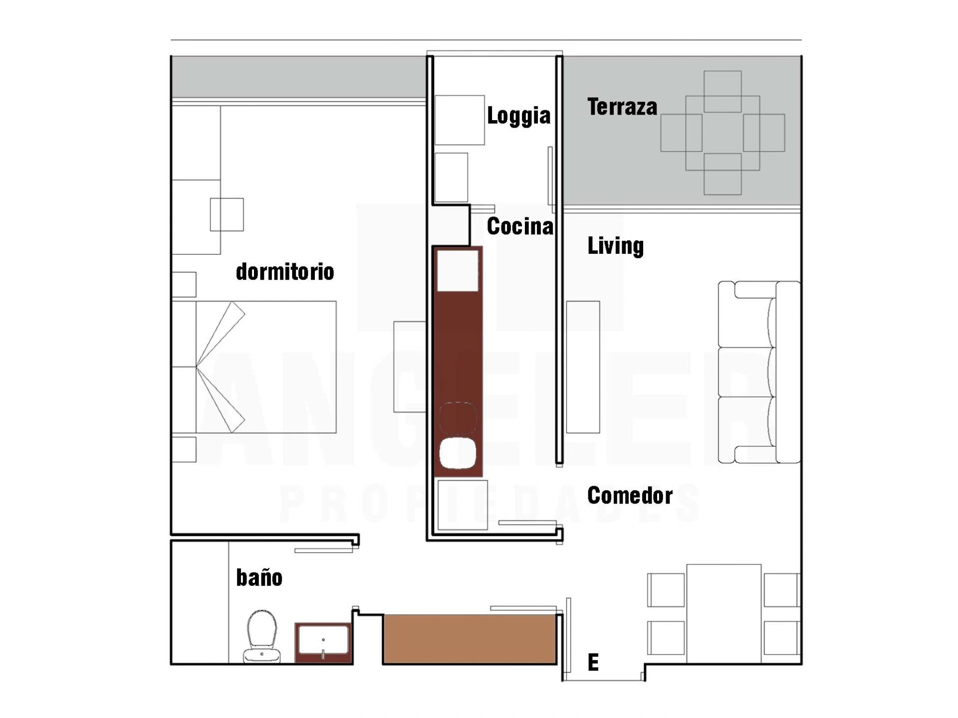 Venta Usado Departamento 1D 1B - Las Condes