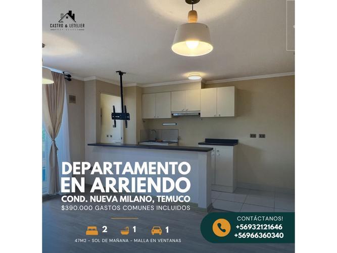 departamento en arriendo en Temuco