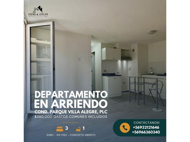 departamento en arriendo en Padre Las Casas