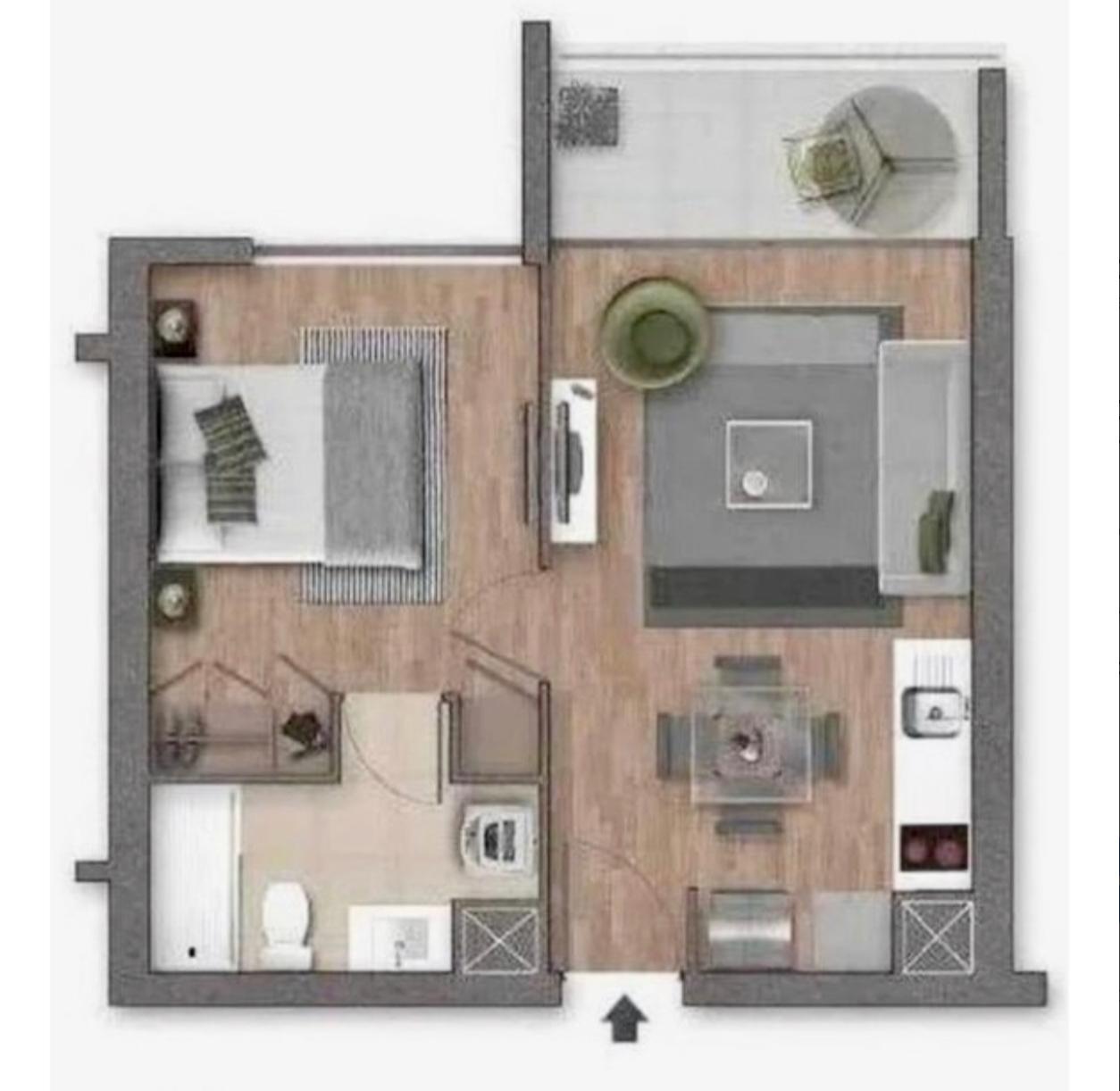 Venta Usado Departamento 1D 1B E B - Las Condes