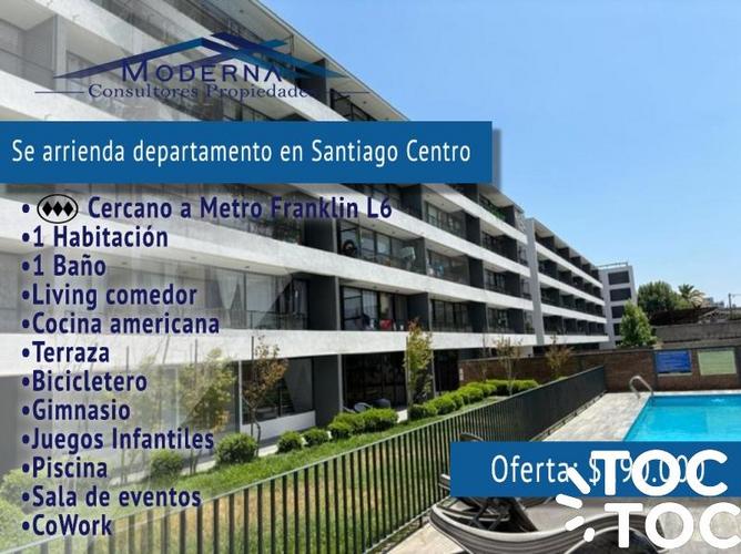 departamento en arriendo en Santiago