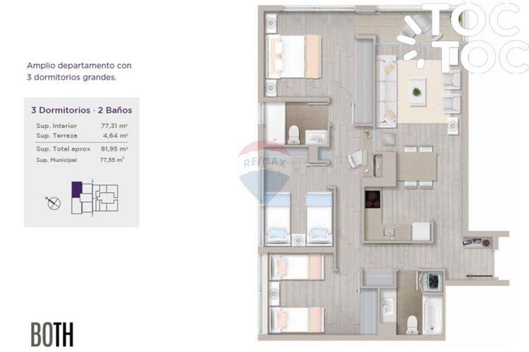 departamento en venta en Providencia