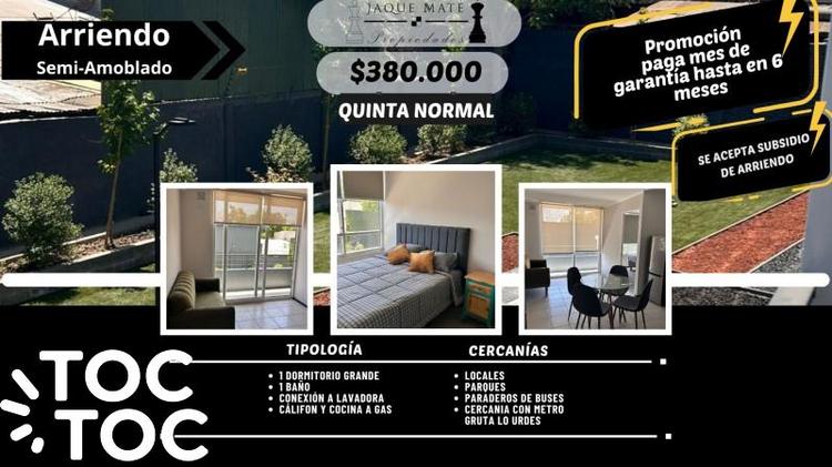 departamento en arriendo en Quinta Normal