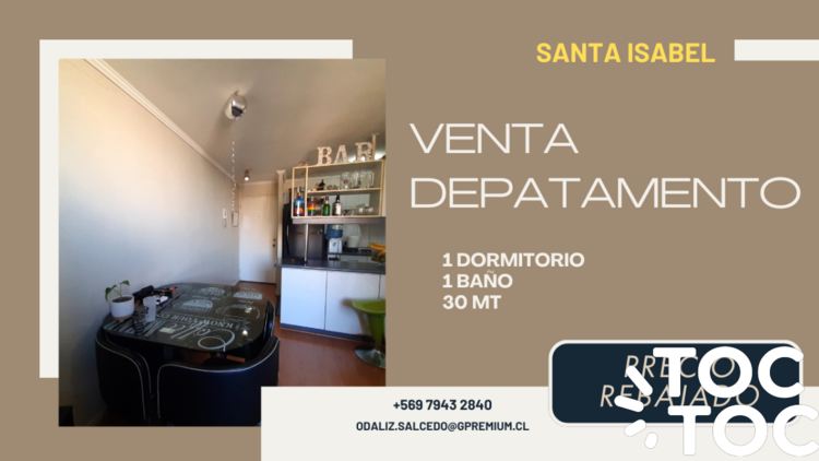 departamento en venta en Santiago