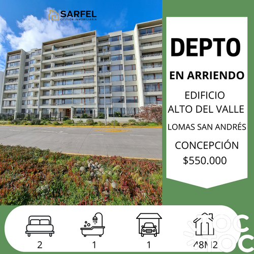 departamento en arriendo en Concepción